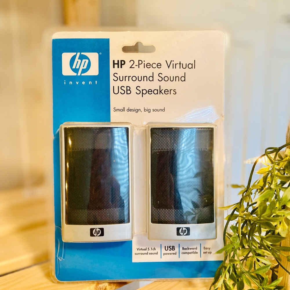 Vintage USB Surround Sound Speakers 2005
